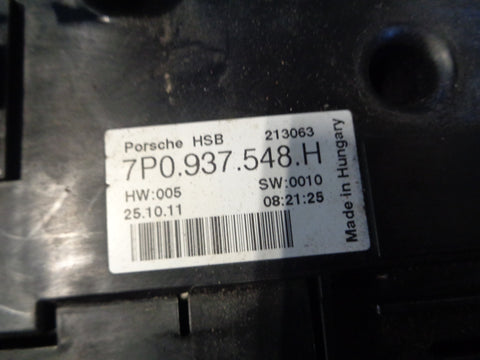 Porsche Cayenne 92A Fuse Box 7P0.937.548.H 3.0 V6 Diesel 2011 to 2014