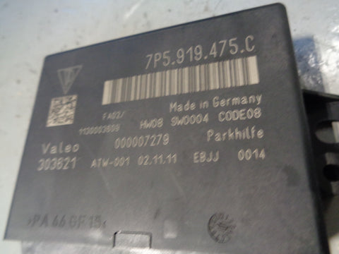 Porsche Cayenne 958 92A Park Assist Control Module 7P5.919.475 2011 to 2018