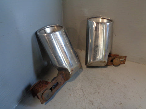 Range Rover L322 Exhaust Tail Faux Pipes Stainless Tips 2002 to 2013 L24045