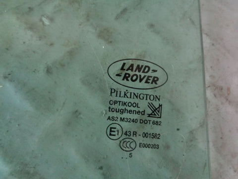 Discovery 3 Glass Rear Door Window Off Side Standard Land Rover 2004 to 2009