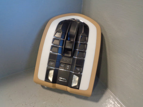Porsche Cayenne 958.1 92A Interior Light Panel Panel Front with Sunroof Switch