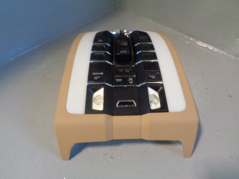 Porsche Cayenne 958.1 92A Interior Light Panel Panel Front with Sunroof Switch