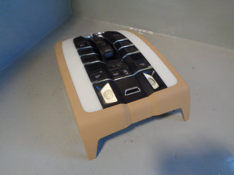 Porsche Cayenne 958.1 92A Interior Light Panel Panel Front with Sunroof Switch