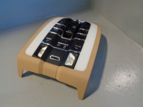 Porsche Cayenne 958.1 92A Interior Light Panel Panel Front with Sunroof Switch