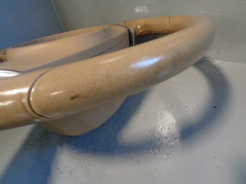 Porsche Cayenne 958.1 92A Steering Wheel Tiptronic in Beige Leather 2011 to 2014