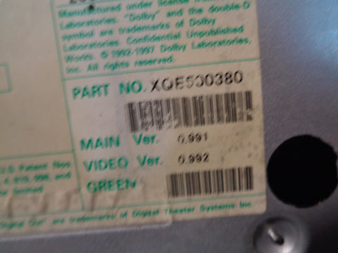 Range Rover Sport DVD Multi Changer Player 6 Disc L320 XQE500380 2005 to 2009