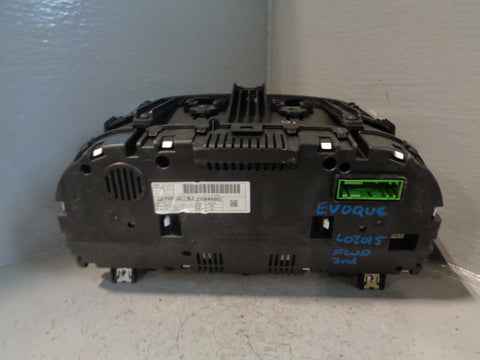 Range Rover Evoque Instrument Cluster Speedo BJ3210849BG 2011 to 2015