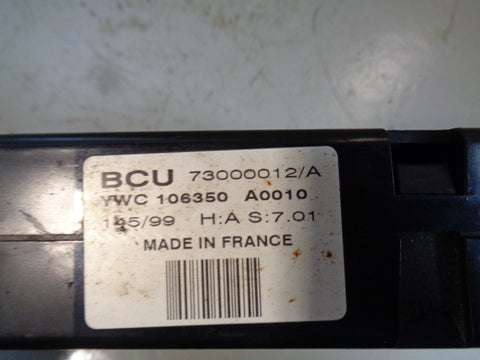 Discovery 2 BCU Body Control Unit YWC106350 with EKA Code Land Rover