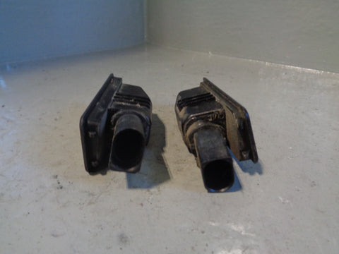Porsche Cayenne 958 92A Number Plate Light Rear Pair Of 2011 to 2018