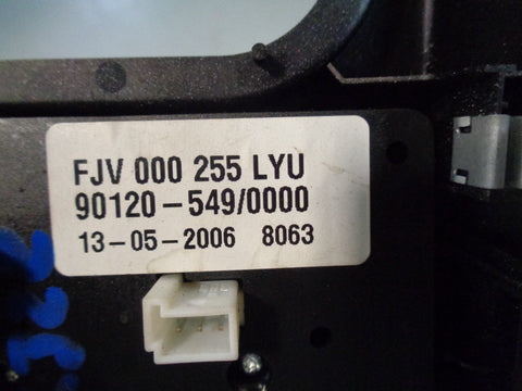 Range Rover L322 Hill Descent FJV000255LYU Terrain Panel 2002 to 2005 S1084