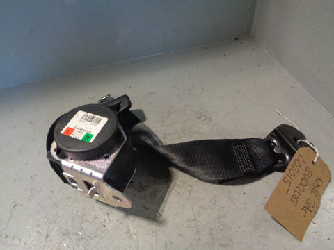 Range Rover Evoque Seat Belt Near Side Rear in Black L538 2011 to 2018 3 Door