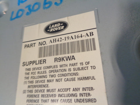 Range Rover Sport DVD Entertainment Module AH42-19A164-AB L320 2009 to 2013