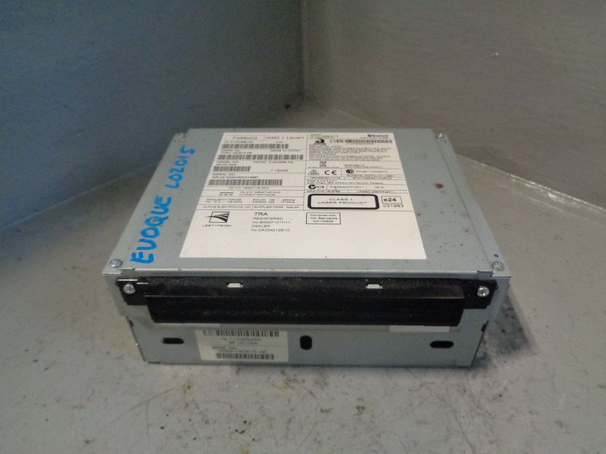 Range Rover Evoque Stereo Radio Audio CD Head Unit CF6N-18C815-AE 2011 to 2015