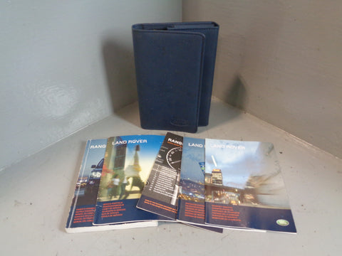 Range Rover Sport Handbook Manual in Wallet Facelift 2009 to 2013 L03065