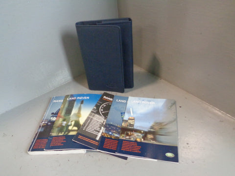 Range Rover Sport Handbook Manual in Wallet Facelift 2009 to 2013 L03065