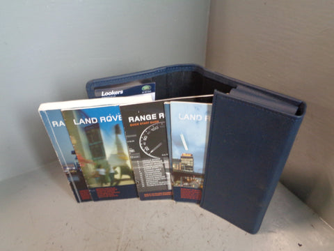 Range Rover Sport Handbook Manual in Wallet Facelift 2009 to 2013 L03065