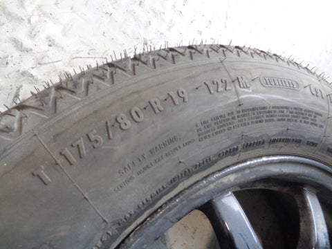 Range Rover Sport Spare Wheel and Tyre 19'' 175/80R19 Alloy Space Saver L07055