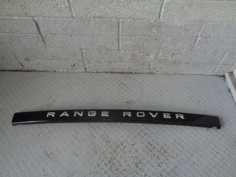 Range Rover Sport Tailgate Lower Trim Panel in Santorini Black L320 2009 to 2013