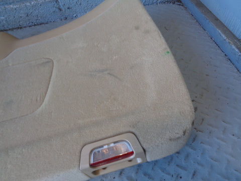 Porsche Cayenne 958.1 92A Tailgate Card Trim in Beige 7P5 863 291.A 2011 to 2014