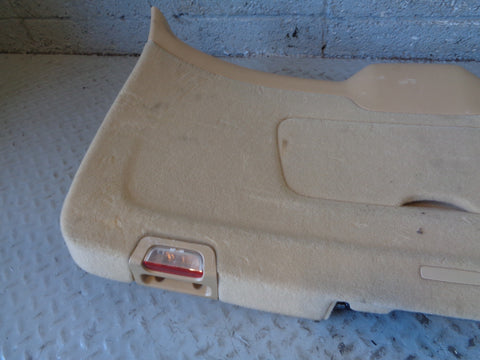 Porsche Cayenne 958.1 92A Tailgate Card Trim in Beige 7P5 863 291.A 2011 to 2014