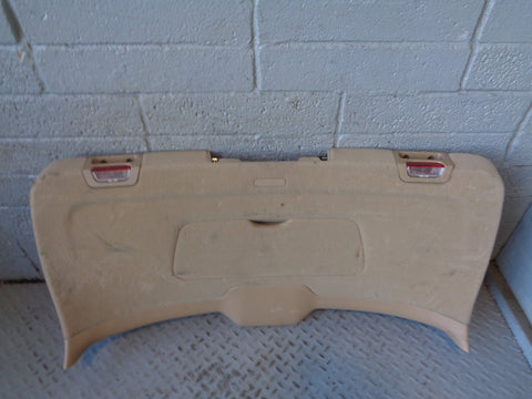 Porsche Cayenne 958.1 92A Tailgate Card Trim in Beige 7P5 863 291.A 2011 to 2014