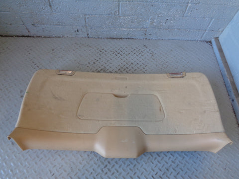 Porsche Cayenne 958.1 92A Tailgate Card Trim in Beige 7P5 863 291.A 2011 to 2014