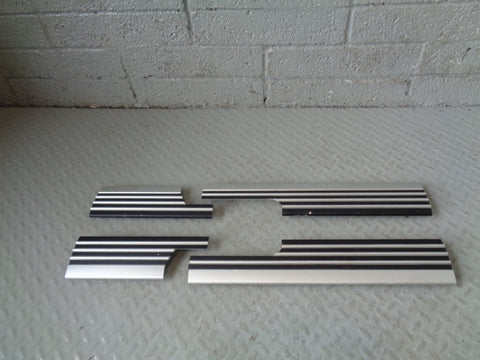 Range Rover L322 Kick Plates Full Set of 4 Aluminium Genuine 2006 to 2013 S1084