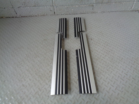 Range Rover L322 Kick Plates Full Set of 4 Aluminium Genuine 2006 to 2013 S1084