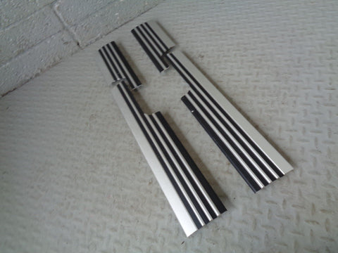 Range Rover L322 Kick Plates Full Set of 4 Aluminium Genuine 2006 to 2013 S1084