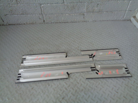 Range Rover L322 Kick Plates Full Set of 4 Aluminium Genuine 2006 to 2013 S1084