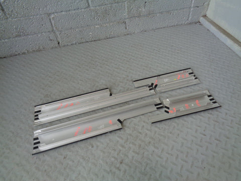 Range Rover L322 Kick Plates Full Set of 4 Aluminium Genuine 2006 to 2013 S1084