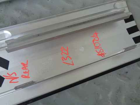 Range Rover L322 Kick Plates Full Set of 4 Aluminium Genuine 2006 to 2013 S1084