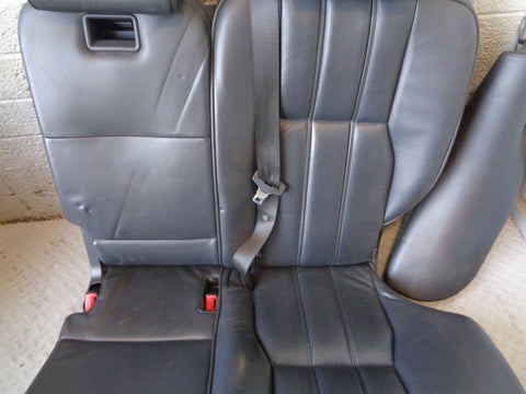 Range Rover L322 Leather Seats Black Heated Facelift 2010 to 2013 L24045