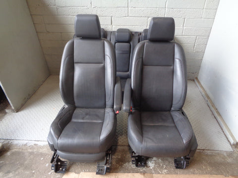 Freelander 2 Seats Set of Electric Leather Black Land Rover 2006 to 2011 R25035