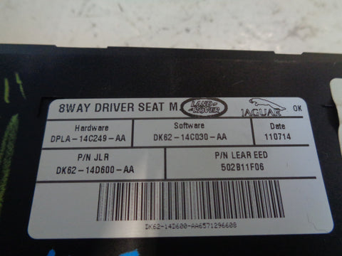 Range Rover L405 Driver Seat Control Module Off Side Front DPLA-14C249-AA