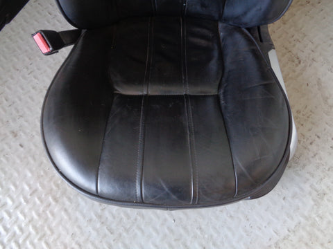Range Rover L322 Leather Seats Black Heated Facelift 2010 to 2013 L24045