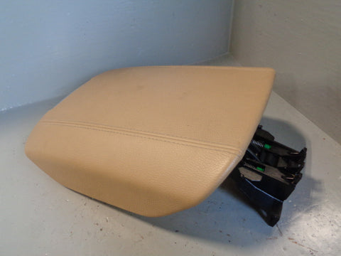 Porsche Cayenne 958.1 92A Centre Console Arm Rest in Beige 2011 to 2014