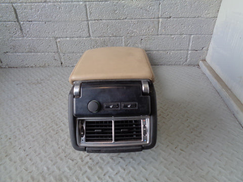 Range Rover L322 Centre Console Arm Rest in Sand 2002 to 2005 S1084