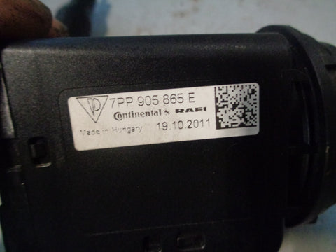 Porsche Cayenne 958 92A Ignition Barrel with 1 Key with Door Lock 2011 to 2018
