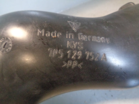 Porsche Cayenne 958 92A Air Intake Pipe 3.0 V6 TDi 7P5 129 752 A 2011 to 2014