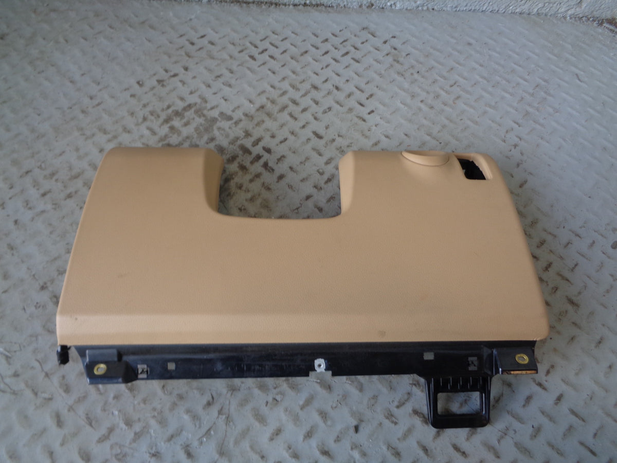 Porsche Cayenne 92A Lower Dashboard Panel Trim Near Side Beige 7P5 858 903 A
