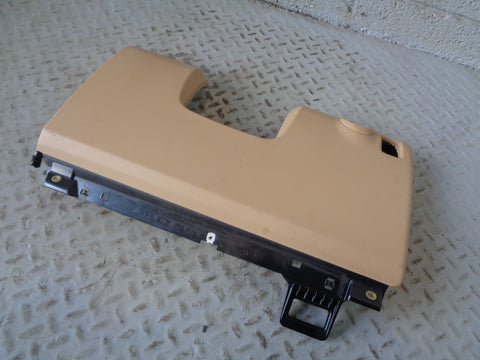 Porsche Cayenne 92A Lower Dashboard Panel Trim Near Side Beige 7P5 858 903 A