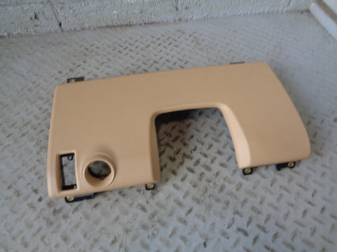 Porsche Cayenne 92A Lower Dashboard Panel Trim Near Side Beige 7P5 858 903 A