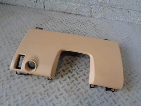 Porsche Cayenne 92A Lower Dashboard Panel Trim Near Side Beige 7P5 858 903 A