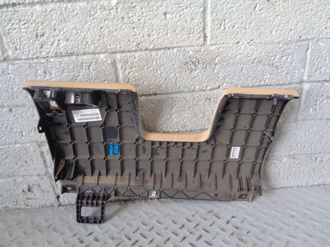 Porsche Cayenne 92A Lower Dashboard Panel Trim Near Side Beige 7P5 858 903 A