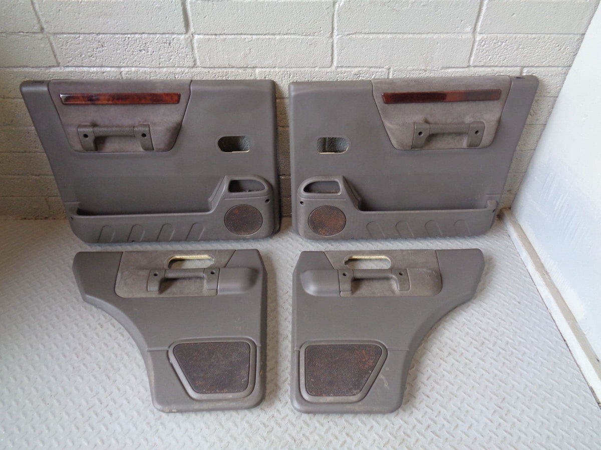 Discovery 2 Door Cards Set of x 4 Grey Land Rover 1998 to 2004 R18044