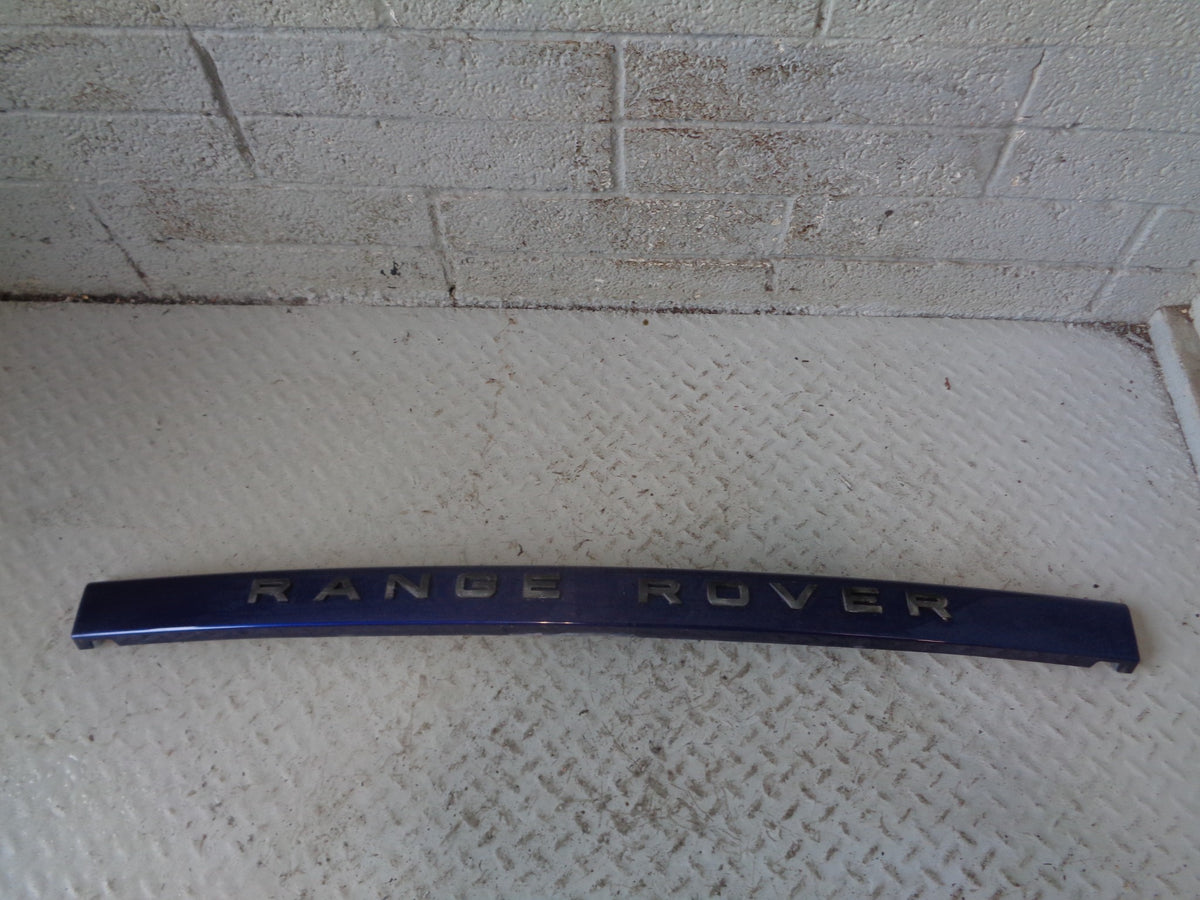 Range Rover Sport Tailgate Lower Trim Panel Bali Blue LRC 823 L320 2009 to 2013
