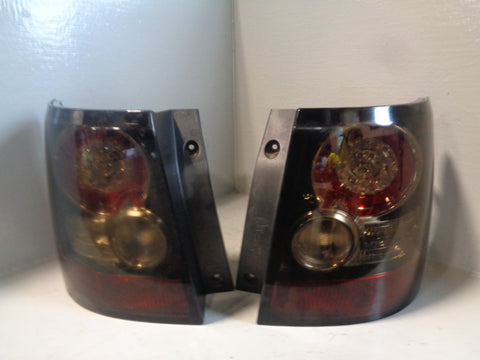 Range Rover Sport Rear Tail Lights Genuine Pair LED Smoke Tint L320 L18025