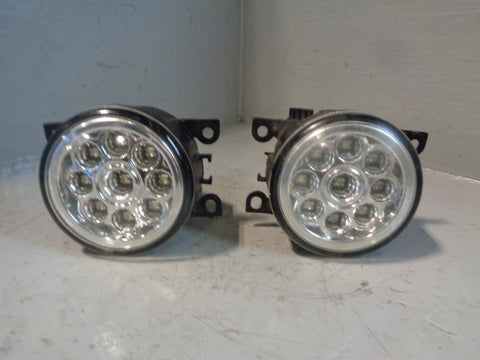 Range Rover Sport Fog Lights Front LED Pair Front Aftermarket 2009 to 2013