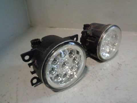 Range Rover Sport Fog Lights Front LED Pair Front Aftermarket 2009 to 2013